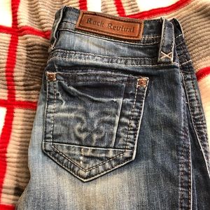 Rock Revival Mina Skinny Jeans Size 28, new without tags.